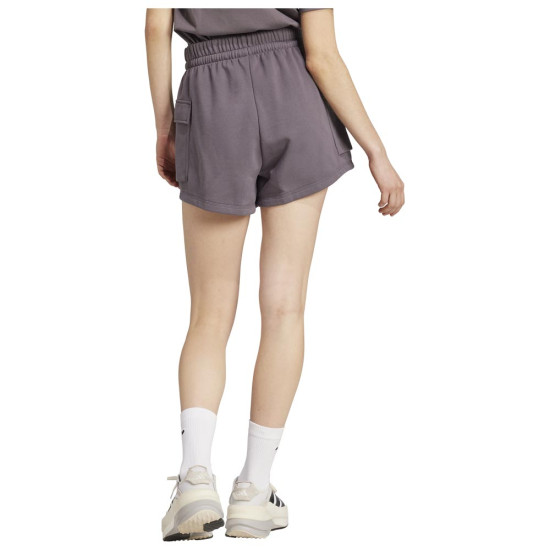 Adidas Γυναικείο σορτς Essentials Small Logo French Terry Cargo Shorts